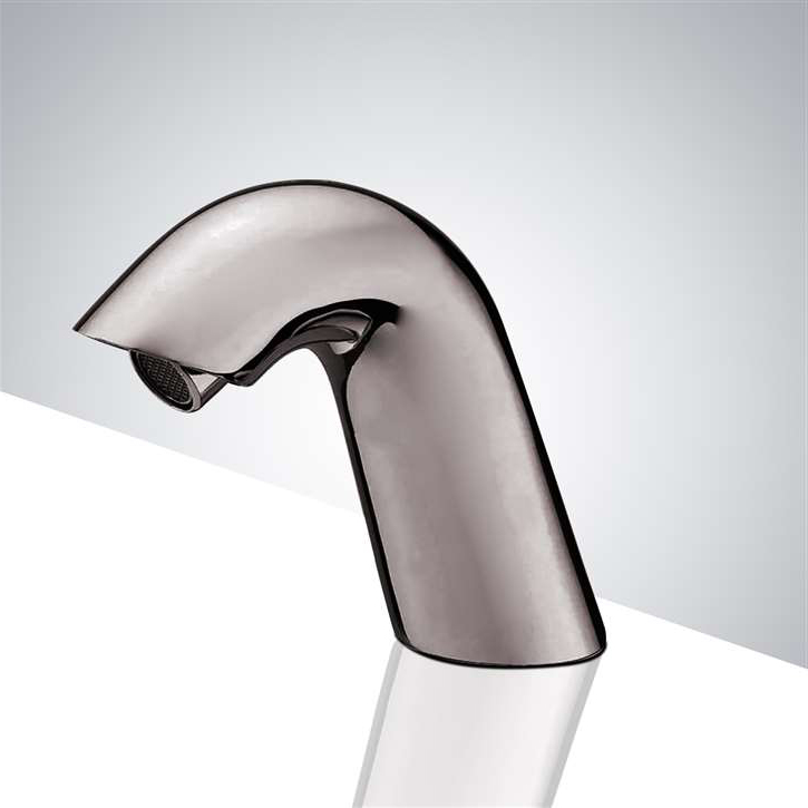 Conto Commercial Design Automatic Brushed Nickel Hands Free Faucet